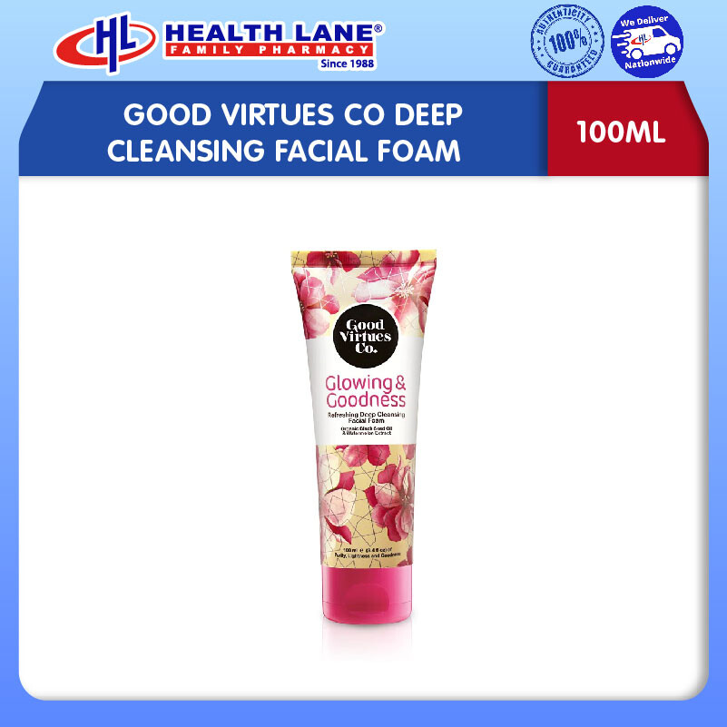 GOOD VIRTUES CO DEEP CLEANSING FACIAL BERBUIH (100ML)